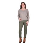 Platinum Πουλόβερ Μόκα Γυναικείο Νεανικό Με Ντεκολτέ Casual All Day Free Size - IT-100-BL-M - Image 3