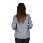 Platinum Μπλούζα Γκρι Γυναικεία Πλεκτή Νεανική Κλασική All Day - IT-50071-GR - Image 2