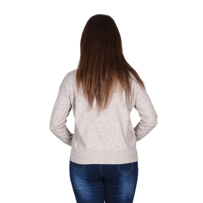 Platinum Μπλούζα Εκρού - Μπεζ Γυναικεία Casual Νεανική All Day - IT-5171-BZ - Image 3