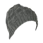 Platinum Σκούφος Πράσινος Γυναικείος Πλεκτός Με Σχέδιο Kοτσίδες Free Size - PA-0902019-G