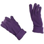 Platinum Γάντια Μωβ Γυναικεία Casual Fleece All Day Free Size - PA-0902091 - Image 2