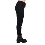 Fairyland Παντελόνι Φόρμας Μαύρο Γυναικείο Ελαστικό Σε Στενή Γραμμή Casual Free Size -FM-1049-B - Image 4