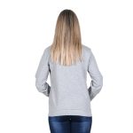 Fairyland Μπλούζα Γκρι Γυναικεία Νεανική Casual Μακρυμάνικη All Day Free Size - FM-363-RG - Image 3