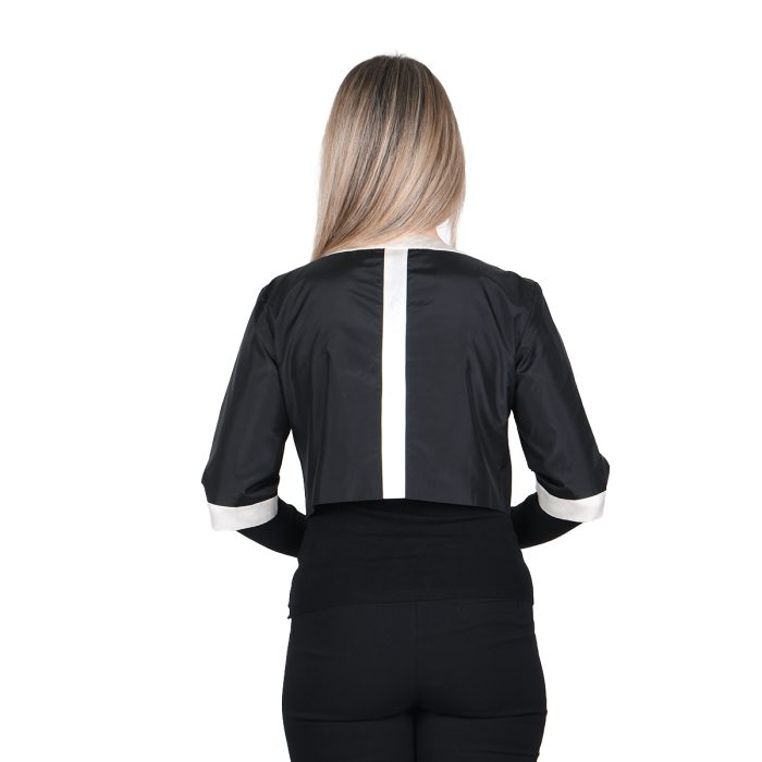 Fairyland Ζακετάκι - Μπολερό Μαύρο Με Σχέδιο Νεανικό Γυναικείο Free Size - FM-814-BC - Image 3