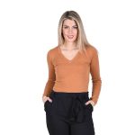 Platinum Μπλούζα Ταμπά Γυναικεία Casual Με Ντεκολτέ All Day Free Size - IT-028509-T