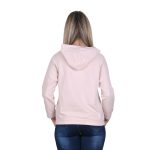 Platinum Μπλούζα Ροζ Nude Με Κουκούλα Γυναικεία Casual All Day Free Size - IT-2408-PKN - Image 3