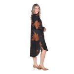 Platinum Φόρεμα - Πουκαμίσα Γυναικείο Καφέ Με Ταμπά Midi All Day Free Size - IT-55-GU-BR - Image 3