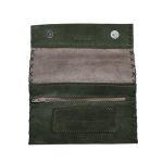 Fairyland Καπνοθήκη Πράσινη Δερμάτινη Καστόρινη Χειροποίητη ''Κλείσιμο Μαγνήτες''- fmk-207-GR - Image 2