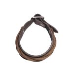 Fairyland Moschato Βραχιόλι Ταμπά Δερμάτινο Unisex Casual Με Σχέδιο Πλεξούδα - FM-0077 - Image 2