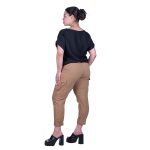 Fairyland Μoschato Παντελόνι Ταμπά Cargo Γυναικείο Με Λάστιχο Στη Μέση All Day - fm-92030 - Image 3