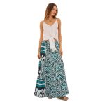 Platinum Μπλούζα Τop Crop Λευκή Γυναικεία Τιραντέ Με Δέσιμο All Day Free Size - 123102-W - Image 4