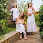 Platinum Φόρεμα Λευκό Γυναικείο Κοντό Κιπούρ Σεμιζιέ Τρουακαρ Flair Με Κουμπιά All Day Free Size - 424150-W - Image 3