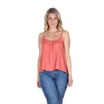 Platinum Μπλούζα Τοπ Σάπιο Μήλο Γυναικεία Τιραντέ Klos All Day Free Size - 12092-R - Image 3