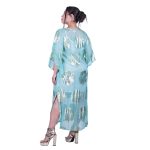 Platinum Καφτάνι - Τουνίκ Βεραμάν Γυναικείο Μακρύ Με Χρυσά Σχέδια All Day Free Size - BAN-423129-GX - Image 3