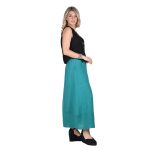 Platinum Γιλέκο - Μπλούζα Μαύρο Γυναικείο Λινό Casual Με Κουμπιά All Day Free Size - LN-110-BC - Image 3