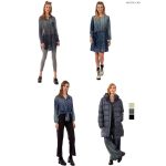 Platinum Φόρεμα Μπλε Με Κίτρινα Σχέδια Γυναικείο Κοντό Casual All Day Free Size - IT-168-GU - Image 3