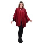 Gomore Κάπα Κόκκινη Γούνινη Γυναικεία Οικολογική Με Φόδρα All Day - GM-24499-RC - Image 6