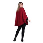 Gomore Κάπα Κόκκινη Γούνινη Γυναικεία Οικολογική Με Φόδρα All Day - GM-24499-RC - Image 2