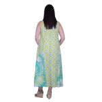 Platinum Φόρεμα Πράσινο - Λαχανί Γυναικείο Μακρύ Αμάνικο Εβαζέ Δύο Όψεων Free Size - 12530 - Image 3