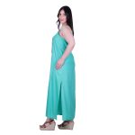 Platinum Φόρεμα Aqua Γυναικείο Tιραντέ Αέρινο Καθημερινό All Day Free Size - NA-12568-Q - Image 2