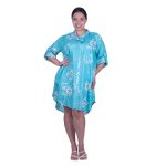 Platinum Πουκαμίσα - Καφτάνι Aqua Θαλασσινό Γυναικεία Με Κουμπιά All Day Free Size - 32502-1