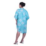 Platinum Πουκαμίσα - Καφτάνι Aqua Θαλασσινό Γυναικεία Με Κουμπιά All Day Free Size - 32502-1 - Image 3