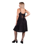 Platinum Φόρεμα Μαύρο Κοντό Τιραντέ Εξώπλατο Klos Girly ''Tσιγγάνικο'' All Day - 72125-BC - Image 3