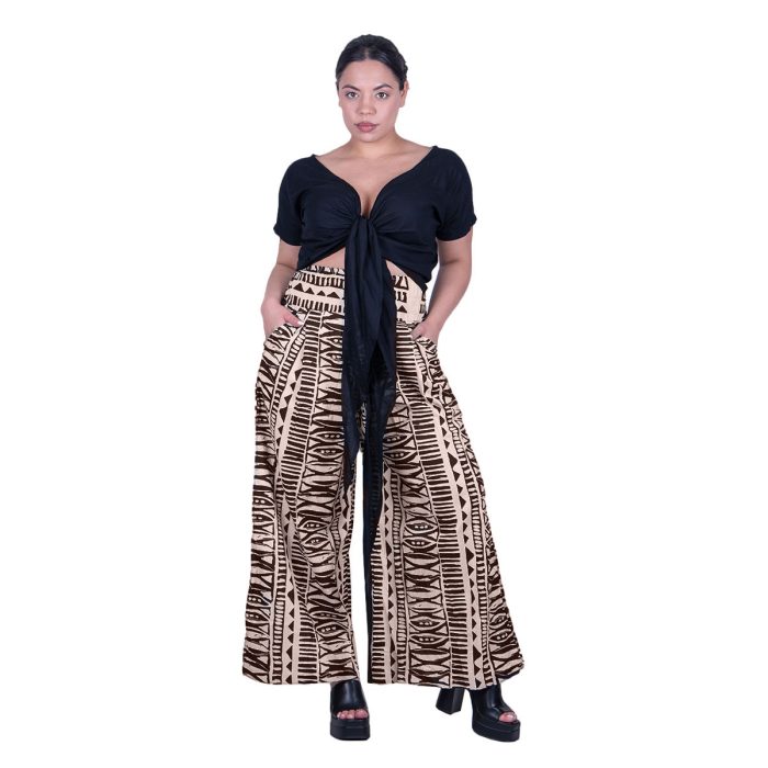 Platinum Μπλούζα Μαύρη Γυναικεία Kρουαζέ Κοντομάνικη Casual All Day Free Size - 22437-BC - Image 2