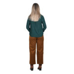 Platinum Γυναικείο Καφέ - Camel Παντελόνι Casual Νεανικό Με Λάστιχο All Day - IT-1081-C - Image 3