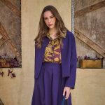 Platinum Σακάκι Μώβ Γυναικείο Κλασσικό Με Τσέπες Κοντό All Day Free Size - 270-GU-V