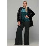 Gomore Μπλούζα Πράσινη Γυναικεία Με Ψηλό Λαιμό Βελουτέ All Day - GM-36126-GR - Image 3