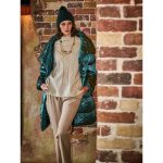 Platinum Μπουφάν Πετρολ Γυναικείο Μεταλλιζέ Casual Midi All Day - 8175 - Image 2