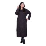 Fairyland Φόρεμα Καφέ Γυναικείο Με Animal Print Casual Μακρύ All Day Free Size - BR-12642-LP - Image 2