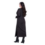 Fairyland Φόρεμα Καφέ Γυναικείο Με Animal Print Casual Μακρύ All Day Free Size - BR-12642-LP - Image 4