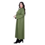 Fairyland Φόρεμα Πράσινο Γυναικείο Σε Άλφα Γραμμή Casual Maxi All Day Free Size - FM-1606-LM - Image 2