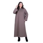 Fairyland Φόρεμα Μόκα Γυναικείο Σε Άλφα Γραμμή Casual Maxi All Day Free Size - FM-1606-MG - Image 4