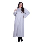 Fairyland Φόρεμα Γκρι Γυναικείο Σε Άλφα Γραμμή Casual Maxi All Day Free Size - FM-1606 - Image 2