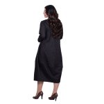 Fairyland Φόρεμα Καφέ Γυναικείο Midi Εβαζέ Με Τσέπες All Day Free Size - FM-20863-BR - Image 3