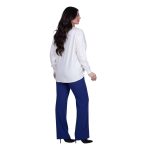 Gomore Μπλούζα Εκρού Γυναικεία Πλεκτή Με Τσέπες All Day Free Size - GM-43180 - Image 6