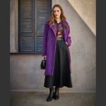 Platinum Φούστα Μαύρη Γυναικεία Mακριά Klos Εβαζέ Με Ζώνη Καθημερινή - IT-3078-BC - Image 2