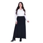 Fairyland Moschato Φούστα Μαύρη Γυναικεία Μακριά Κλασσική Σε Άλφα Γραμμή All Day - FM-1981-BC