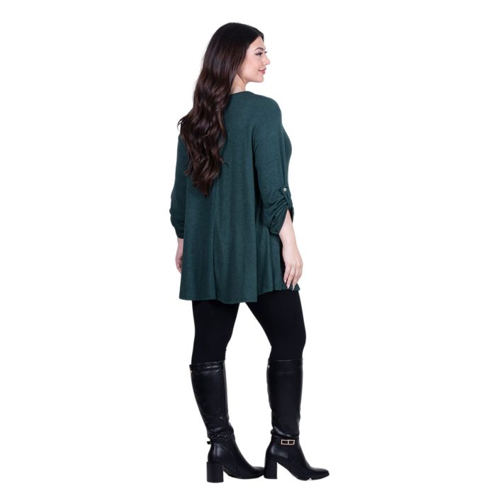 Fairyland Moschato Μπλούζα Πράσινη Γυναικεία Κλος Καθημερινή Free Size - FM-4020-GR - Image 4