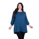 Fairyland Moschato Μπλούζα Πετρολ Γυναικεία Κλος Καθημερινή Free Size - FM-4020-PL