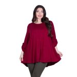 Fairyland Moschato Μπλούζα Κόκκινη Γυναικεία Κλος Καθημερινή Free Size - FM-4020-RD