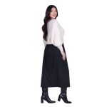 Gomore Φούστα Μαύρη Γυναικεία Μακριά Κλασσική Σε Ίσια Γραμμή All Day - GM-24707-BC - Image 4
