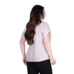 Platinum Μπλούζα Sand Γυναικεία Κοντομάνικη Ζαπονέ All Day Free Size - 9349-SD - Image 2