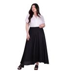 Platinum Φούστα - Παρεό Μαύρη Γυναικεία Μακριά Casual All Day Free Size - FS22340-BC - Image 2