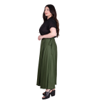 Platinum Φούστα Παρεό Χακί Γυναικεία Μακριά Casual All Day Free Size - FS22340-CH - Image 3