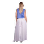 Platinum Τοπ - Ζακετάκι Μπλε Γυναικείο Αμάνικο Casual All Day Free Size - 226112-BL - Image 3
