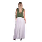 Platinum Τοπ - Ζακετάκι Πράσινο Γυναικείο Αμάνικο Casual All Day Free Size - 226112-G - Image 2